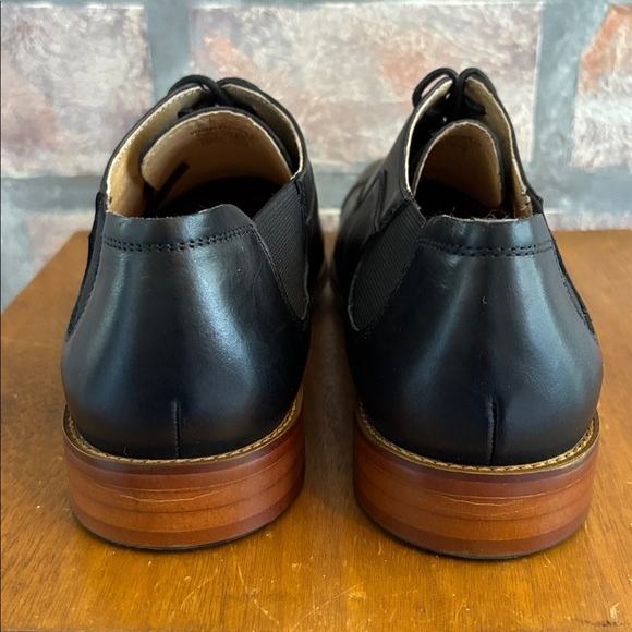 Vintage Foundry Co. NYC Est 2014, Black Leather Oxford Shoes - Picture 3 of 10